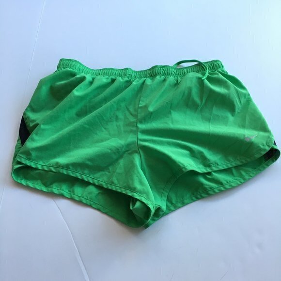 NIKE DRI-FIT Athletic Shorts Green‎ Size M - Picture 1 of 3